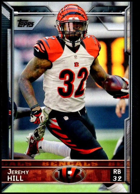 2015 Topps #60 Jeremy Hill NM-MT Cincinnati Bengals Football Card - Football Card Single