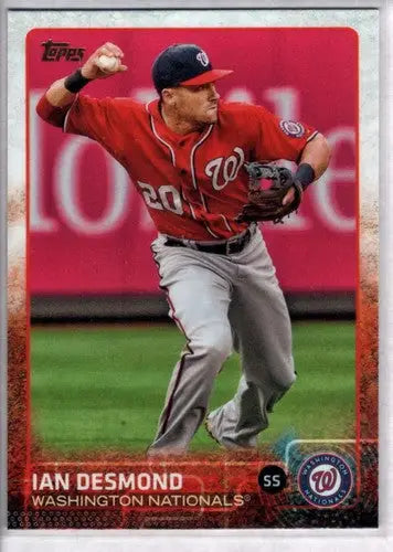 2015 Topps #606 Ian Desmond NM-MT Nationals ID:12194 - Baseball Card Single
