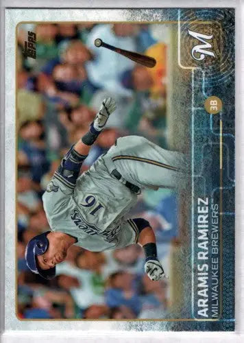 2015 Topps #646 Aramis Ramirez NM-MT Brewers ID:4245 - Baseball Card Single