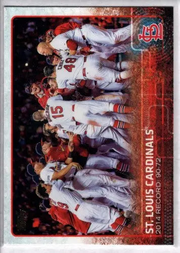 2015 Topps #648 St. Louis Cardinals NM-MT Cardinals ID:4247 - Baseball Card Single