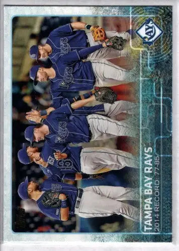 2015 Topps #669 Tampa Bay Rays NM-MT Rays ID:4257 - Baseball Card Single