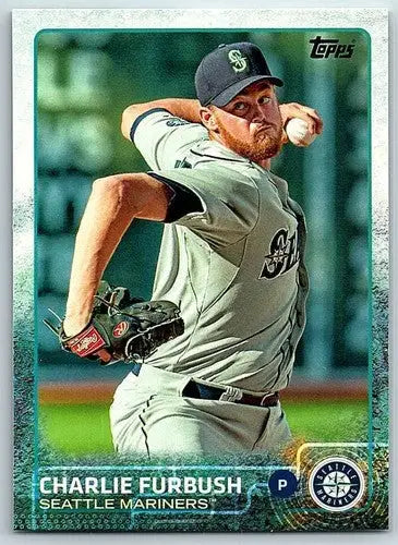 2015 Topps #70 Charlie Furbush NM-MT Mariners - Baseball Card Single
