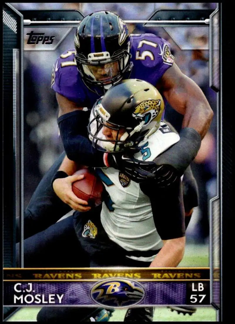 2015 Topps #72 C.J. Mosley NM-MT Baltimore Ravens Football Card - Football Card Single