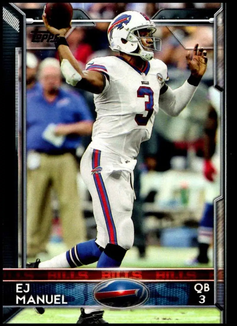 2015 Topps #73 EJ Manuel NM-MT Buffalo Bills Football Card - Football Card Single