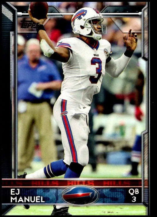 2015 Topps #73 EJ Manuel NM-MT Buffalo Bills Football Card