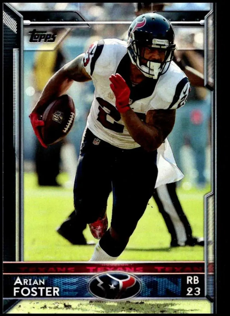 2015 Topps #75 Arian Foster NM-MT Houston Texans Football Card - Football Card Single