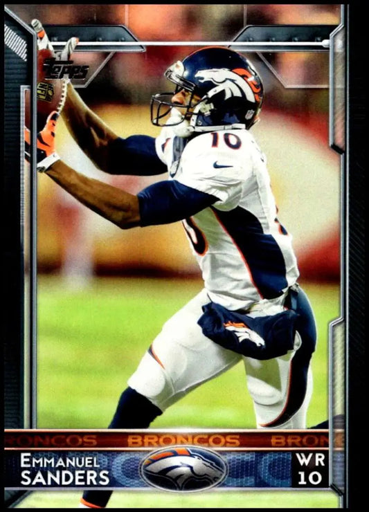 2015 Topps #78 Emmanuel Sanders NM-MT Denver Broncos Football Card
