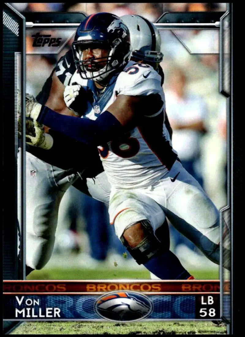 2015 Topps #79 Von Miller NM-MT Denver Broncos Football Card - Football Card Single