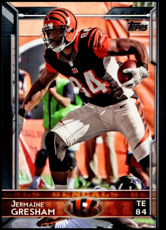 2015 Topps #8 Jermaine Gresham NM-MT Cincinnati Bengals Football Card - Football Card Single