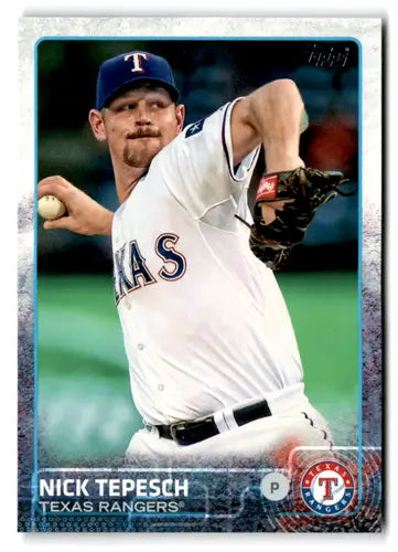 2015 Topps #82 Nick Tepesch NM-MT Rangers ID:73155 - Baseball Card Single