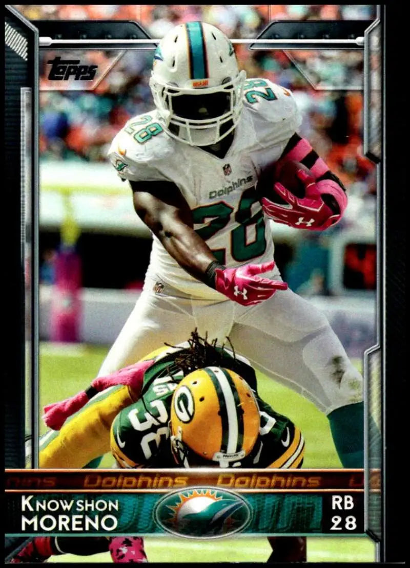2015 Topps #84 Knowshon Moreno NM-MT Miami Dolphins Football Card - Football Card Single