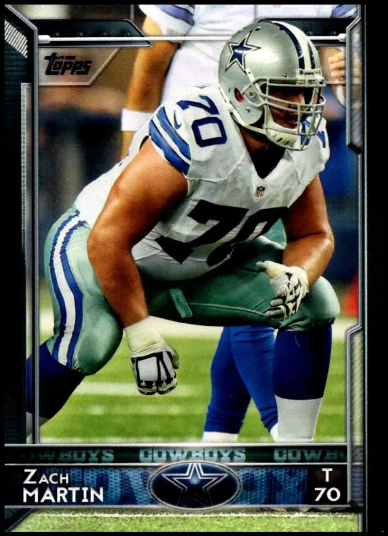 2015 Topps #93 Zach Martin NM-MT Dallas Cowboys Football Card
