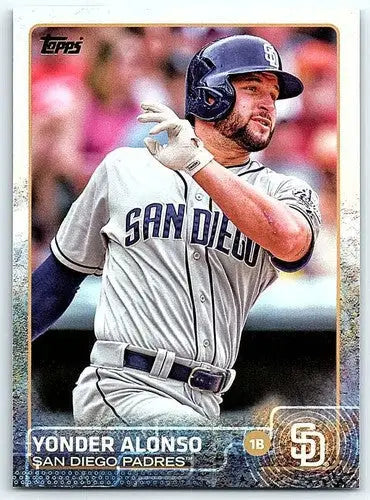 2015 Topps #99 Yonder Alonso NM-MT Padres - Baseball Card Single