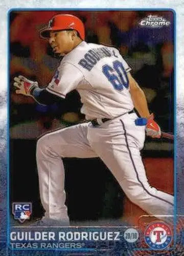 2015 Topps Chrome #122 Guilder Rodriguez NM-MT RC Rookie Rangers ID:4281 - Baseball Card Single