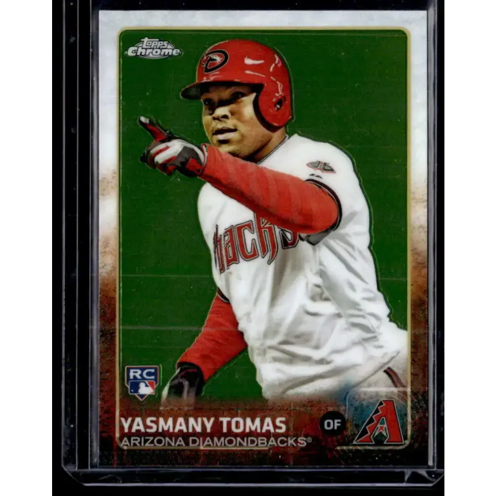 2015 Topps Chrome #189 Yasmany Tomas NM-MT - Baseball Card Single