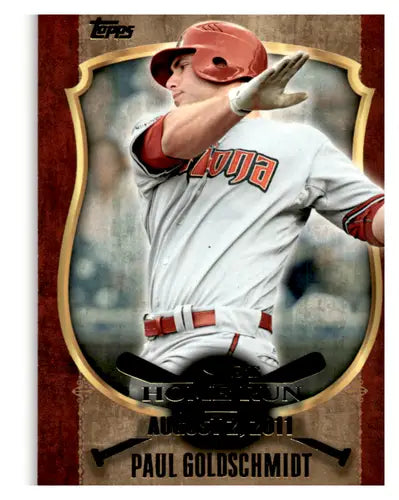 2015 Topps First Home Run Gold #FHR-32 Paul Goldschmidt NM-MT Diamondba ID:45004 - Baseball Card Single