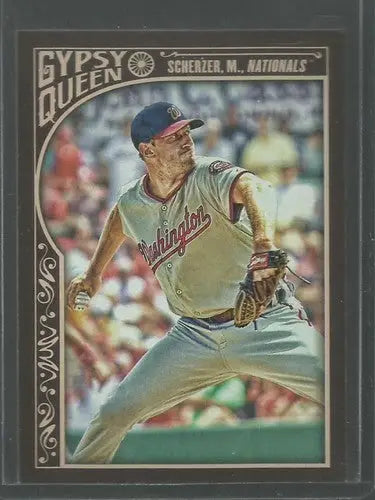 2015 Topps Gypsy Queen #93 Max Scherzer NM-MT Nationals - Baseball Card Single