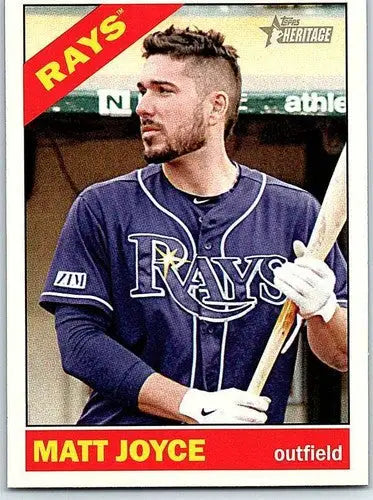 2015 Topps Heritage #117 Matt Joyce NM-MT Rays ID:4315 - Baseball Card Single