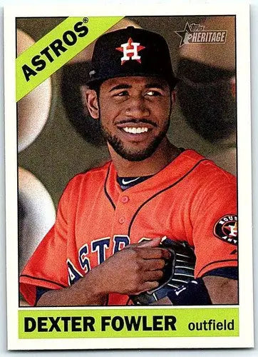 2015 Topps Heritage #163 Dexter Fowler NM-MT Astros ID:71049 - Baseball Card Single
