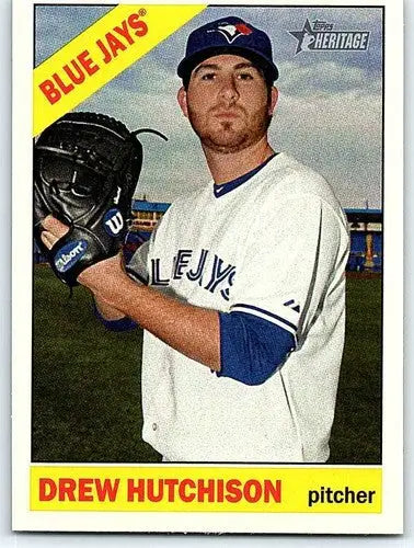 2015 Topps Heritage #177 Drew Hutchison NM-MT Blue Jays ID:4356 - Baseball Card Single