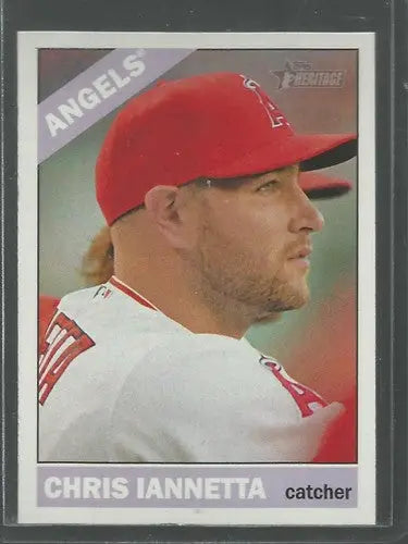 2015 Topps Heritage #193 Chris Iannetta NM-MT Angels ID:4362 - Baseball Card Single