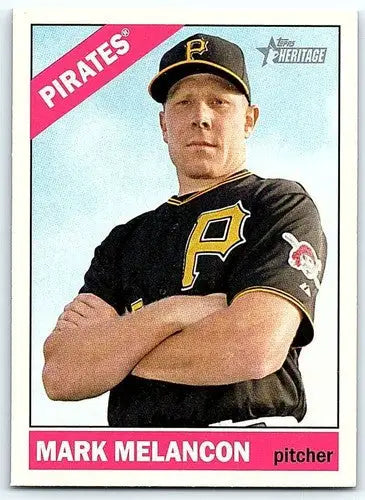 2015 Topps Heritage #261 Mark Melancon NM-MT Pirates ID:72551 - Baseball Card Single