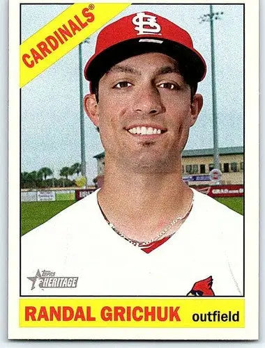 2015 Topps Heritage #263 Randal Grichuk NM-MT Cardinals ID:4381 - Baseball Card Single