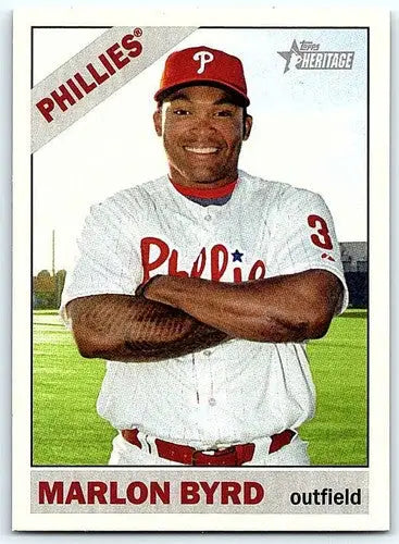 2015 Topps Heritage #265 Marlon Byrd NM-MT Phillies ID:4382 - Baseball Card Single
