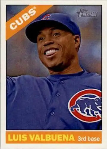 2015 Topps Heritage #290 Luis Valbuena NM-MT Cubs - Baseball Card Single