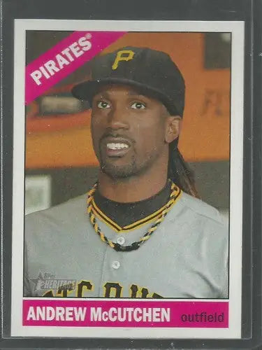 2015 Topps Heritage #300 Andrew McCutchen NM-MT Pirates - Baseball Card Single