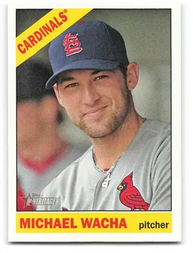 2015 Topps Heritage #320 Michael Wacha NM-MT Cardinals ID:73539 - Baseball Card Single