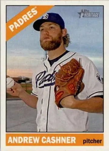 2015 Topps Heritage #323 Andrew Cashner NM-MT Padres ID:4392 - Baseball Card Single