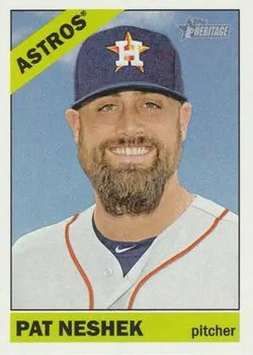 2015 Topps Heritage #338 Pat Neshek NM-MT Astros ID:4394 - Baseball Card Single