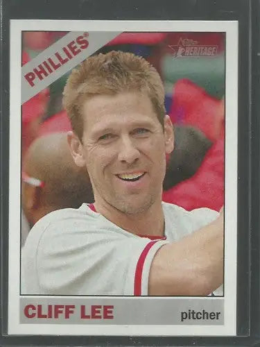 2015 Topps Heritage #343 Cliff Lee NM-MT Phillies ID:4396 - Baseball Card Single