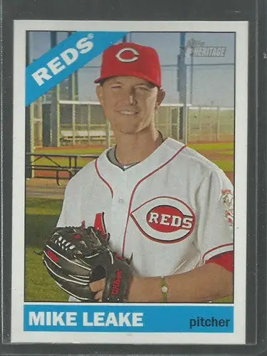 2015 Topps Heritage #35 Mike Leake NM-MT Reds ID:4297 - Baseball Card Single