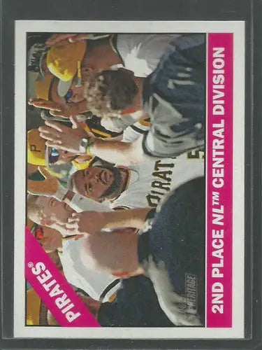 2015 Topps Heritage #404 Pittsburgh Pirates NM-MT Pirates ID:72848 - Baseball Card Single