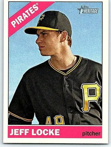 2015 Topps Heritage #47 Jeff Locke NM-MT Pirates ID:4304 - Baseball Card Single