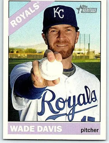 2015 Topps Heritage #97 Wade Davis NM-MT Royals ID:4311 - Baseball Card Single