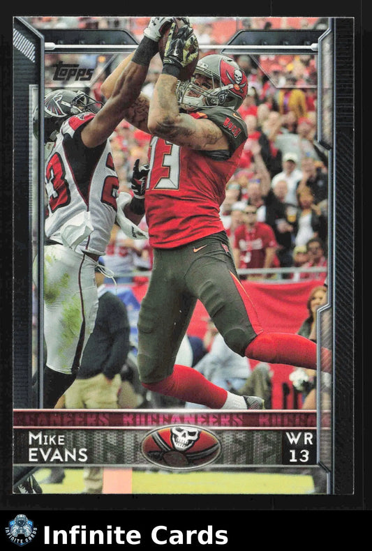 2015 Topps MIKE EVANS #205 Tampa Bay Buccaneers - Football Card Single