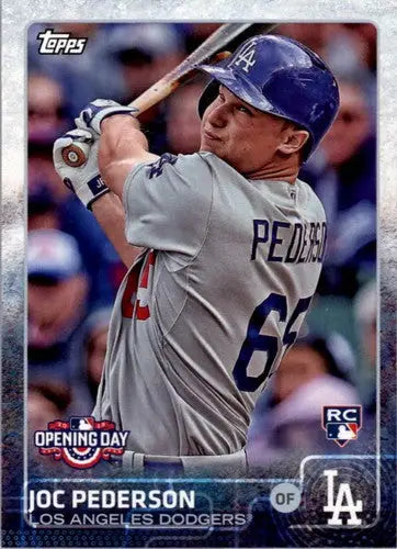 2015 Topps Opening Day #193 Joc Pederson NM-MT RC Rookie Dodgers - Baseball Card Single