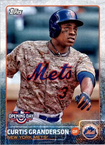 2015 Topps Opening Day Curtis Granderson baseball card Mets NM-MT product