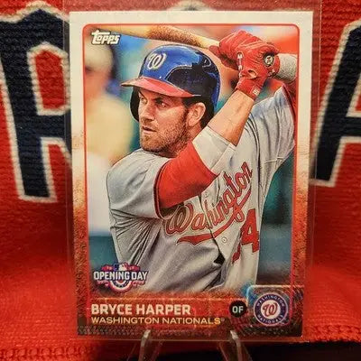 2015 Topps Opening Day #45 Bryce Harper Nationals - Baseball Card Single