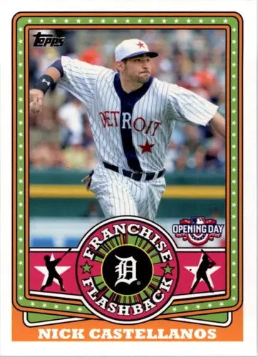 2015 Topps Opening Day Franchise Flashbacks #FF-12 Nick Castellanos NM-MT Tigers - Baseball Card Single