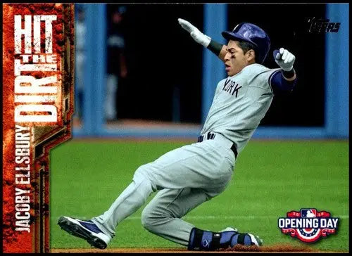 2015 Topps Opening Day Hit The Dirt #HTD-05 Jacoby Ellsbury NM-MT Yanke ID:70863 - Baseball Card Single