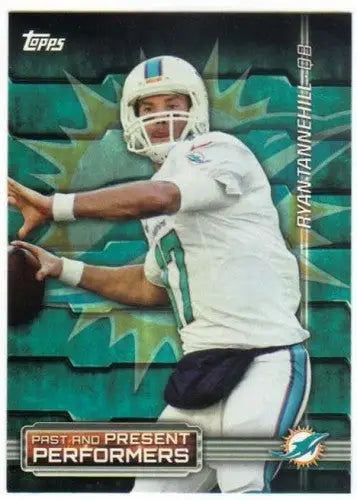 2015 Topps Past and Present Performers #PPP-TM Ryan Tannehill/Dan Marin ID:82023 - Football Card Single