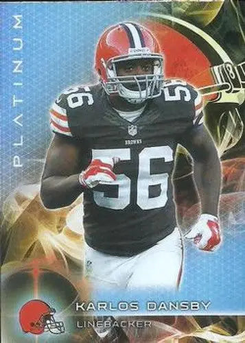 2015 Topps Platinum #13 Karlos Dansby NM-MT Browns ID:81941 - Football Card Single