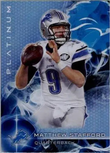 2015 Topps Platinum #36 Matthew Stafford NM-MT Lions ID:81952 - Football Card Single