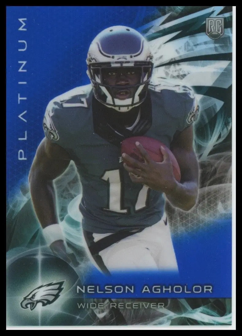 2015 Topps Platinum - Rookies Nelson Agholor #144 Sapphire Refractor (RC) - Football Card Single