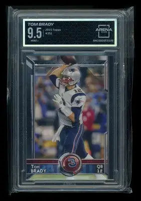 2015 Topps Tom Brady #351 Football Arena Club 9.5 - Football Card Single