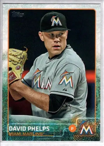 2015 Topps Update #US30 David Phelps NM-MT Marlins ID:33637 - Baseball Card Single